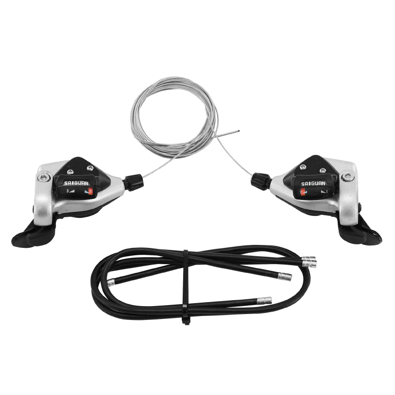 MANETTE VTT P2R INDEXE RAPID PUSH-PULL 3X7V. (PAIRE) COMPATIBLE SHIMANO MANETTE VTT P2R INDEXE RAPID PUSH-PULL 3X7V. (PAIRE) COMPATIBLE SHIMANO