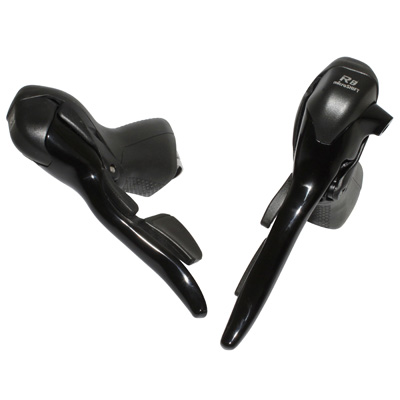 LEVIER-MANETTE ROUTE PATIN MICROSHIFT 8V. DOUBLE ALU NOIR COMPATIBLE SHIMANO (PAIRE SACHET POUR ATELIER) LEVIER-MANETTE ROUTE PATIN MICROSHIFT 8V. DOUBLE ALU NOIR COMPATIBLE SHIMANO (PAIRE SACHET POUR ATELIER)