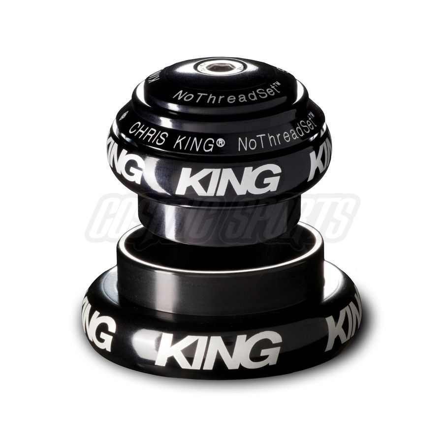 CHRIS KING NOTHREADSET TAPERED HEADSET, 1 1/8"-1.5", GRIPLOCK, EC34/28.6 | EC44/40