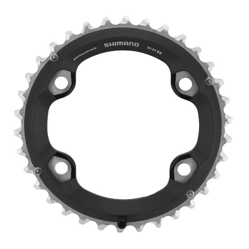 PLATEAU VTT 4BRA D.96 POUR SHIMANO SLX M7000 DOUBLE 34DTS EXTERIEUR ORIGINE 11V. PLATEAU VTT 4BRA D.96 POUR SHIMANO SLX M7000 DOUBLE 34DTS EXTERIEUR ORIGINE 11V.