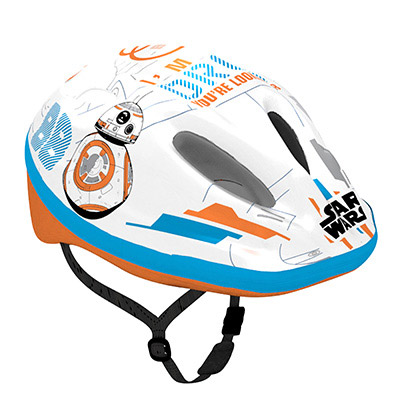 CASQUE VELO ENFANT DISNEY V2 STARWARS BLANC-BLEU-ORANGE AVEC MOLETTE REGLAGE TAILLE 52-56 (VENDU SUR CARTE) CASQUE VELO ENFANT DISNEY V2 STARWARS BLANC-BLEU-ORANGE AVEC MOLETTE REGLAGE TAILLE 52-56 (VENDU SUR CARTE)