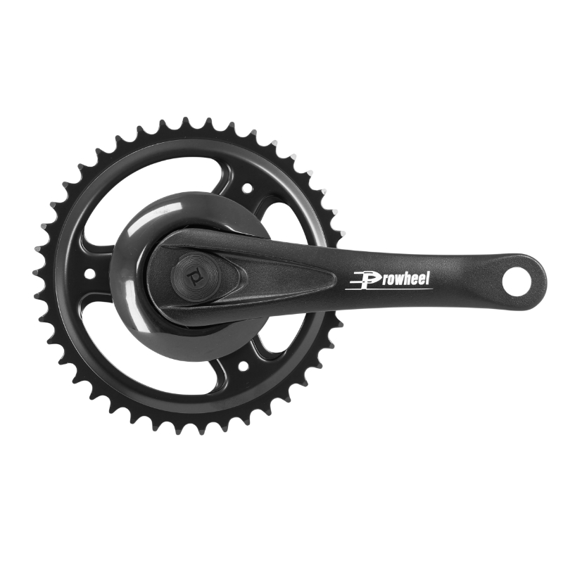 PEDALIER CITY MANIVELLES ALU 170MM PLATEAU 42D. (DISQUE CENTRALE 93 MM PLASTIQUE NOIR) CHAINE 2.38 (3-32") -SELECTION P2R- PEDALIER CITY MANIVELLES ALU 170MM PLATEAU 42D. (DISQUE CENTRALE 93 MM PLASTIQUE NOIR) CHAINE 2.38 (3-32") -SELECTION P2R-