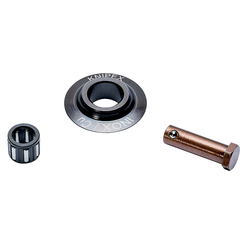 MOLETTE DE COUPE TUBE ACIER-CUIVRE DE RECHANGE KNIPEX TUBIX INCLUS CAGE A AIGUILE ET AXE (90 39 02 V01) -MADE IN GERMANY- MOLETTE DE COUPE TUBE ACIER-CUIVRE DE RECHANGE KNIPEX TUBIX INCLUS CAGE A AIGUILE ET AXE (90 39 02 V01) -MADE IN GERMANY-