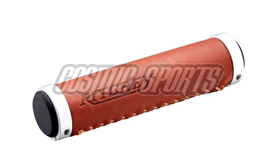 RITCHEY CLASSIC LOCK-ON GRIP, 128/33MM, GENUINE LEATHER, BROWN RITCHEY CLASSIC LOCK-ON GRIP, 128/33MM, GENUINE LEATHER, BROWN