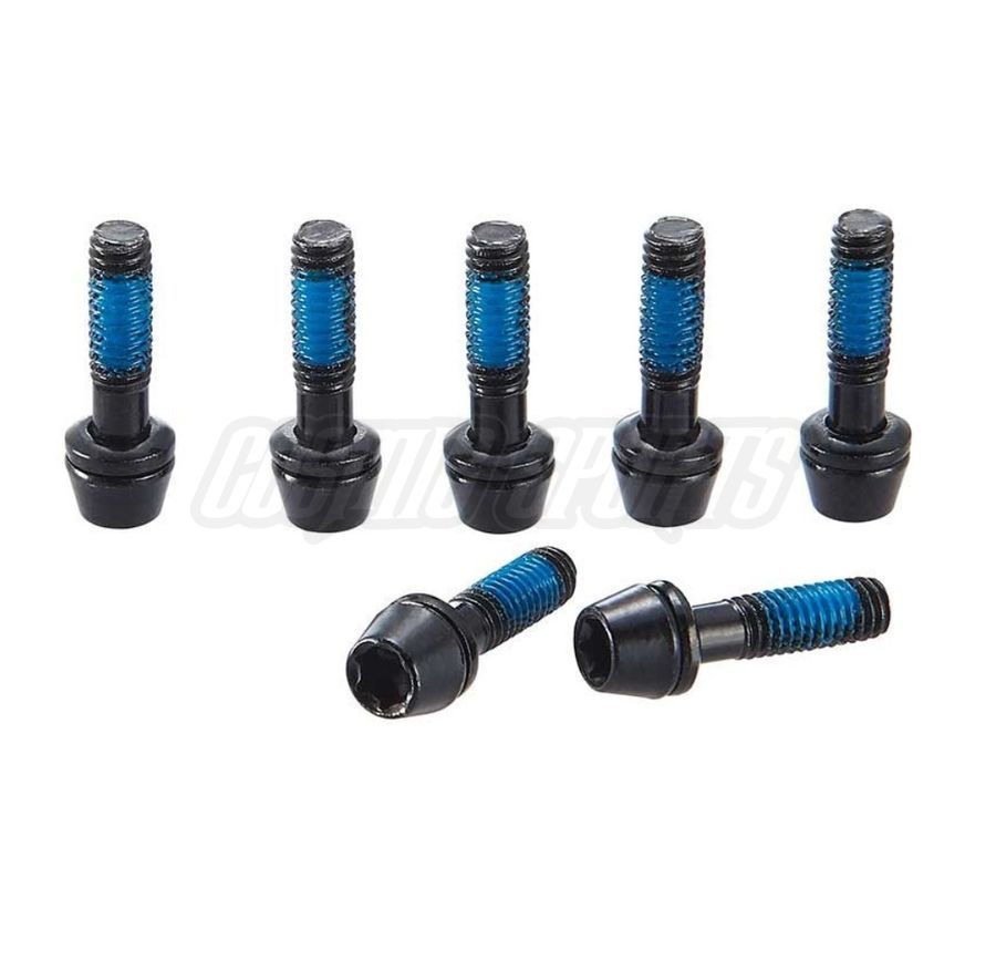 RITCHEY WCS C260 STEM BOLTS, 7 PCS., STAINLESS STEEL, BLACK RITCHEY WCS C260 STEM BOLTS, 7 PCS., STAINLESS STEEL, BLACK