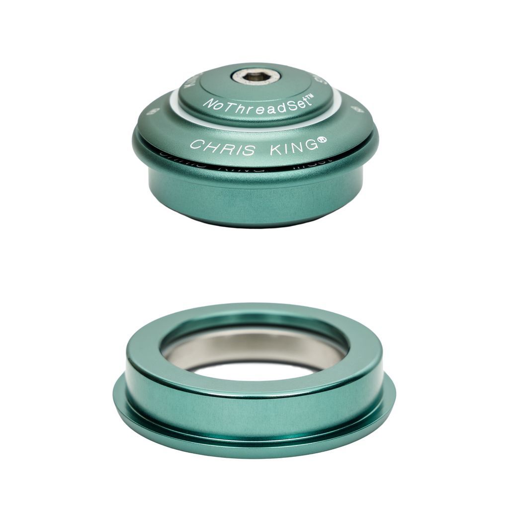 CHRIS KING INSET I2 TAPERED HEADSET, STEEL-BEARINGS, 1 1/8"-1.5", GRIPLOCK CHRIS KING INSET I2 TAPERED HEADSET, STEEL-BEARINGS, 1 1/8"-1.5", GRIPLOCK