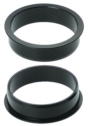 PROBLEM SOLVERS HEADTUBE REDUCER, 34MM TO 30.2MM/1 1/8" TO 1", BLACK PROBLEM SOLVERS HEADTUBE REDUCER, 34MM TO 30.2MM/1 1/8" TO 1", BLACK