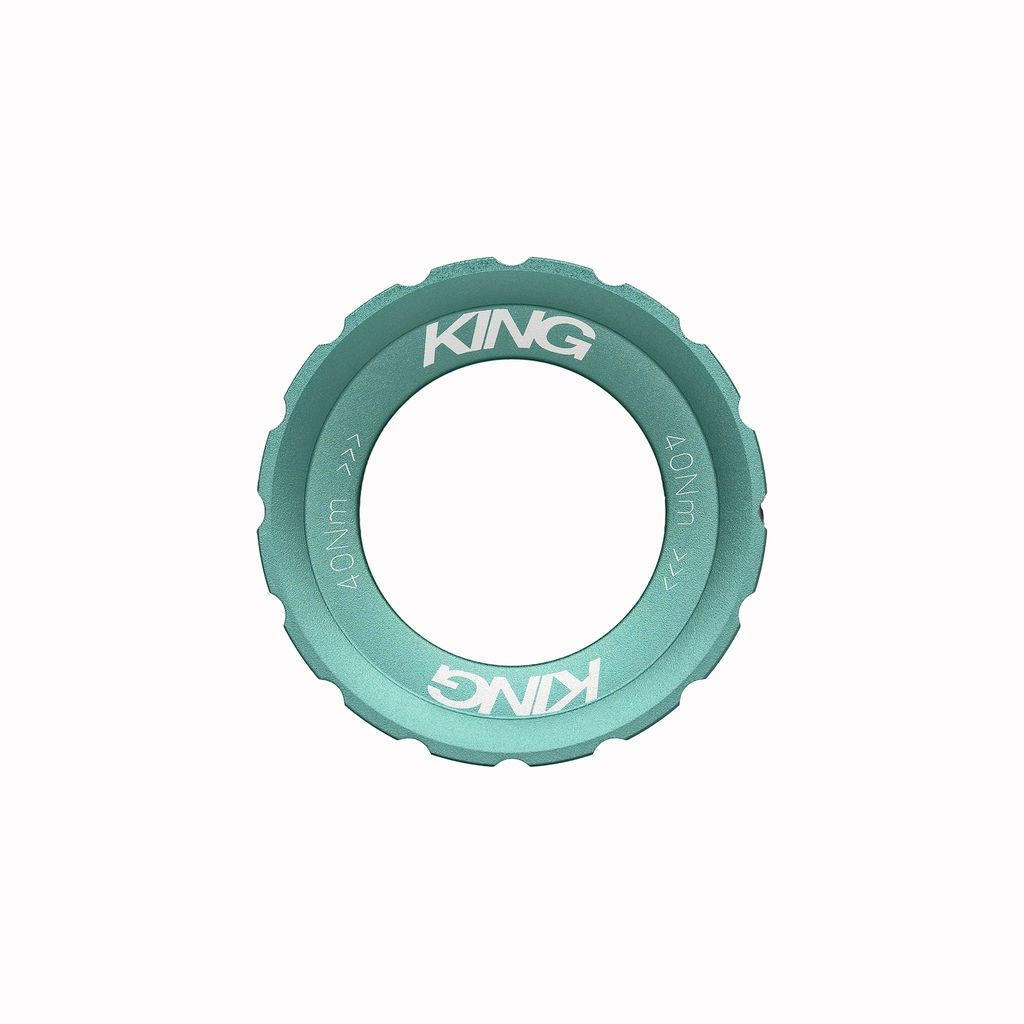 CHRIS KING CENTERLOCK LOCKRING, EXTERNAL SPLINE, MATTE JADE CHRIS KING CENTERLOCK LOCKRING, EXTERNAL SPLINE, MATTE JADE