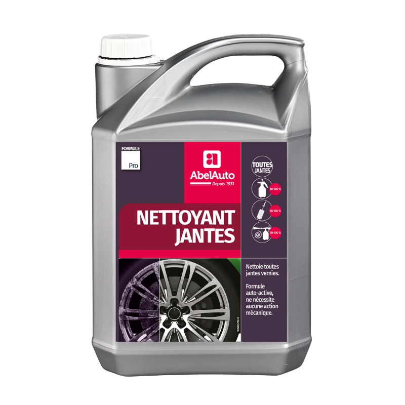 NETTOYANT JANTES ABEL AUTO 5L (MARQUE FRANCAISE)   -GAMME PROFESSIONNELLE-