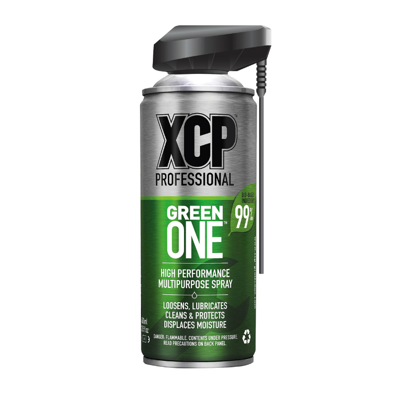 LUBRIFIANT-DEGRIPPANT XCP ONE GREEN MULTIFONCTION HAUTE PERFORMANCE DOUBLE POSITION (AEROSOL 400 ML)