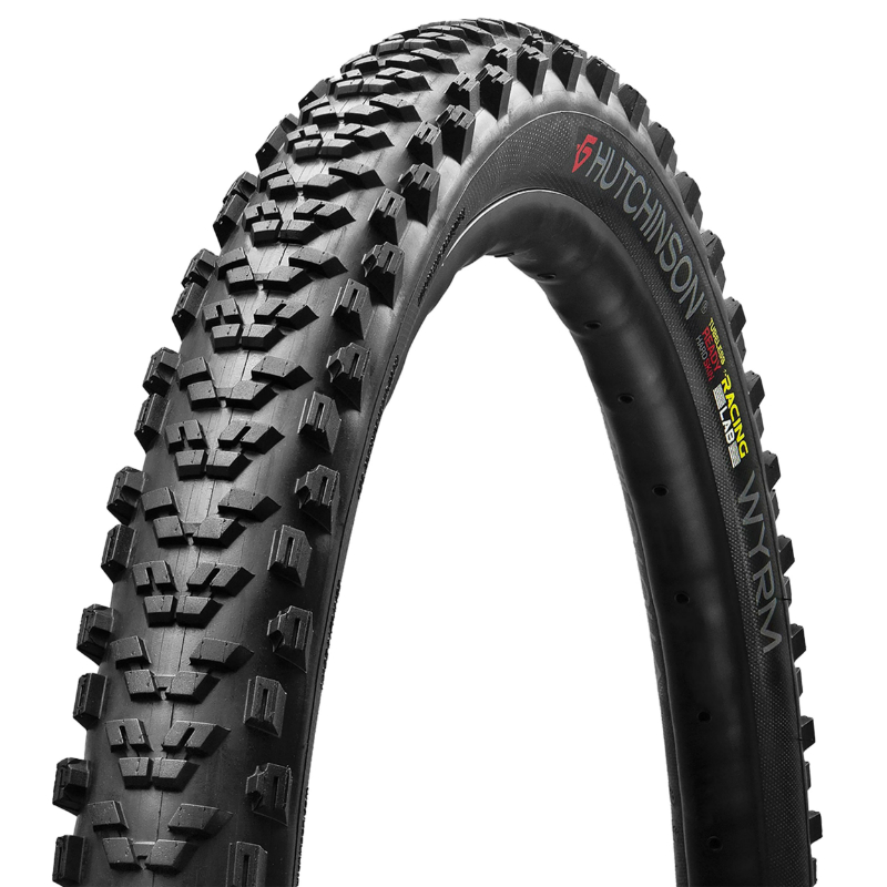 PNEU VTT 29 X 2.40 HUTCHINSON WYRM HARDSKIN RACING LAB NOIR TUBELESS READY TS (57-622) - TRAIL ET DOWNCOUNTRY COMPATIBLE VAE