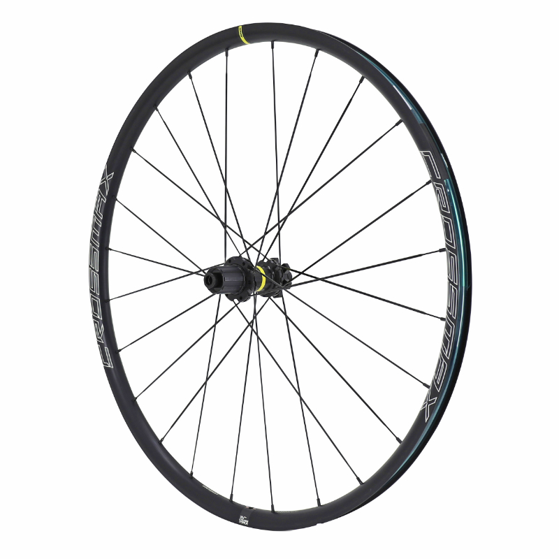 ROUE VTT DISQUE 29\" MAVIC CROSSMAX TUBELESS READY ARRIERE 11-10V AXE TRAVERSANT 12-142 CASSETTE SHIMANO  DISQUE 6 TROUS JANTE 622-25