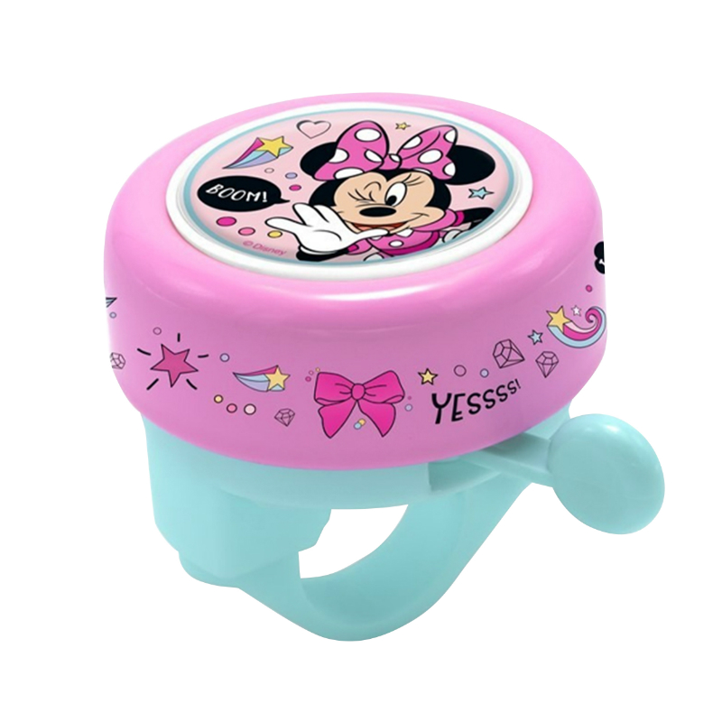 SONNETTE ENFANT TIMBRE DISNEY MINNIE ROSE 55MM (VENDU A L'UNITE)