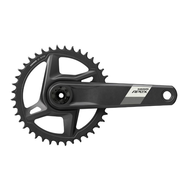 PEDALIER ROUTE - GRAVEL SRAM 12V. APEX XPLR D1 AXE INTEGRE DUB WIDE DM 172,5MM 40DTS