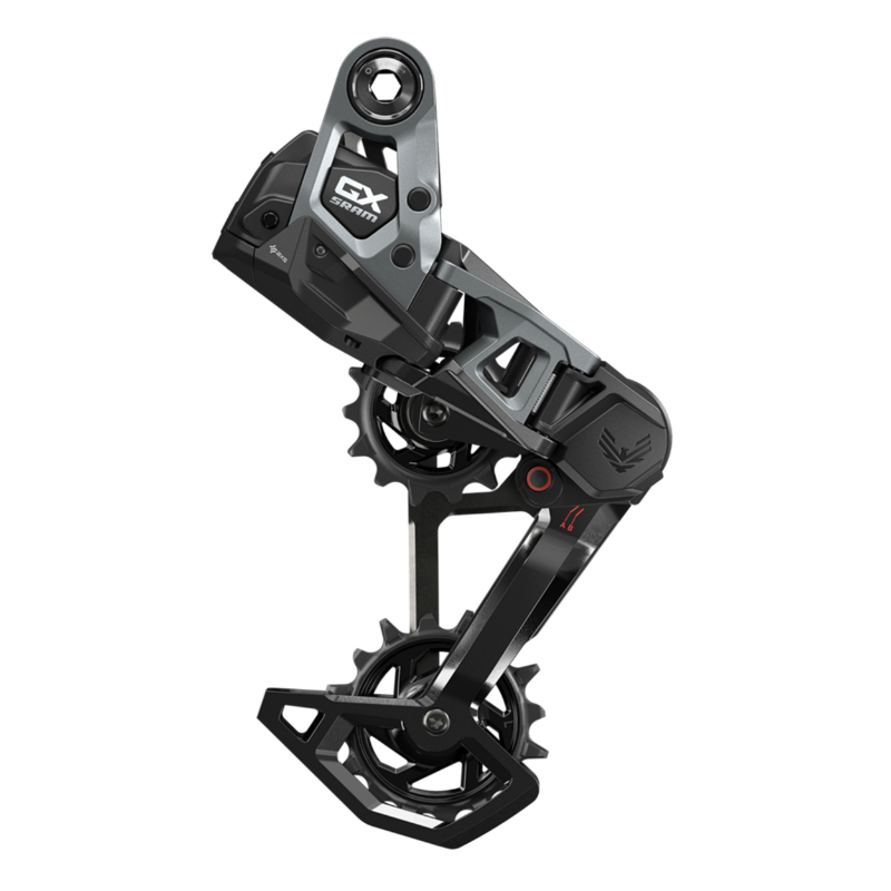 DERAILLEUR VTT ARRIERE SRAM 12V. GX T-TYPE AXS ELECTRIQUE NOIR CHAPE LONGUE SANS BATTERIE (MAX 52DTS)