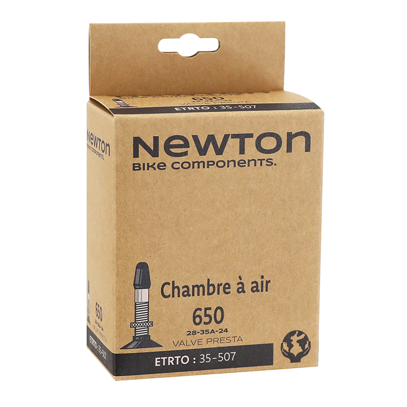 CHAMBRE A AIR VELO 600 X 28-35A - 24X 1 3-8 NEWTON VALVE PRESTA