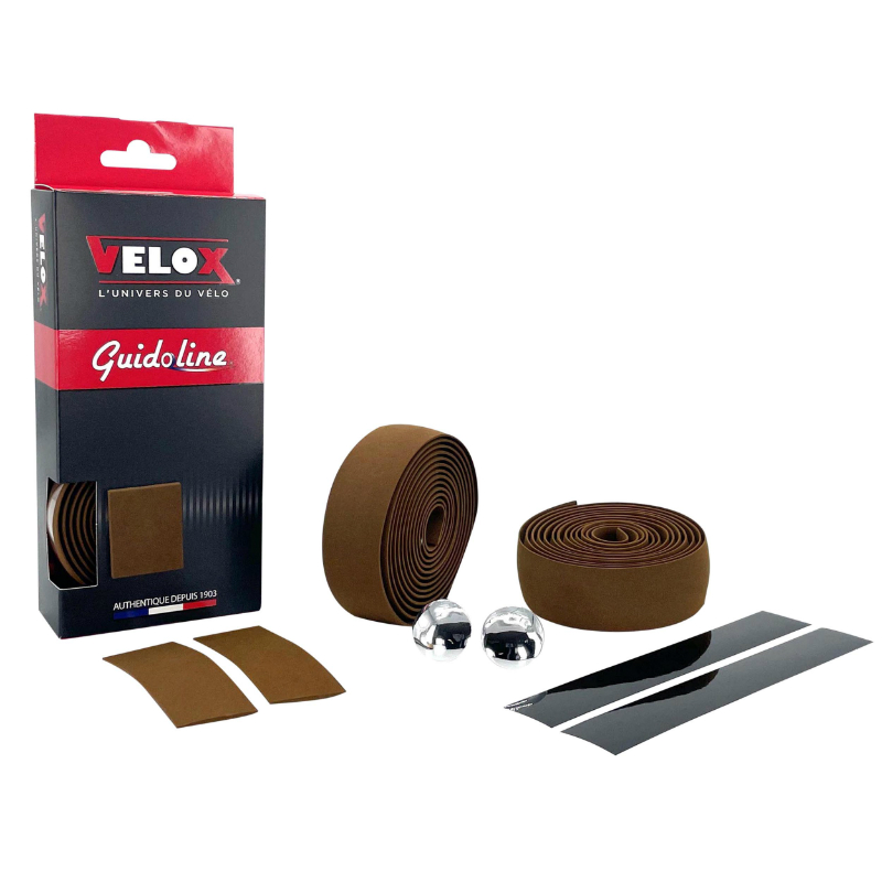 RUBAN DE GUIDON - CINTRE VELOX MAXI CORK MARRON  - GUIDOLINE