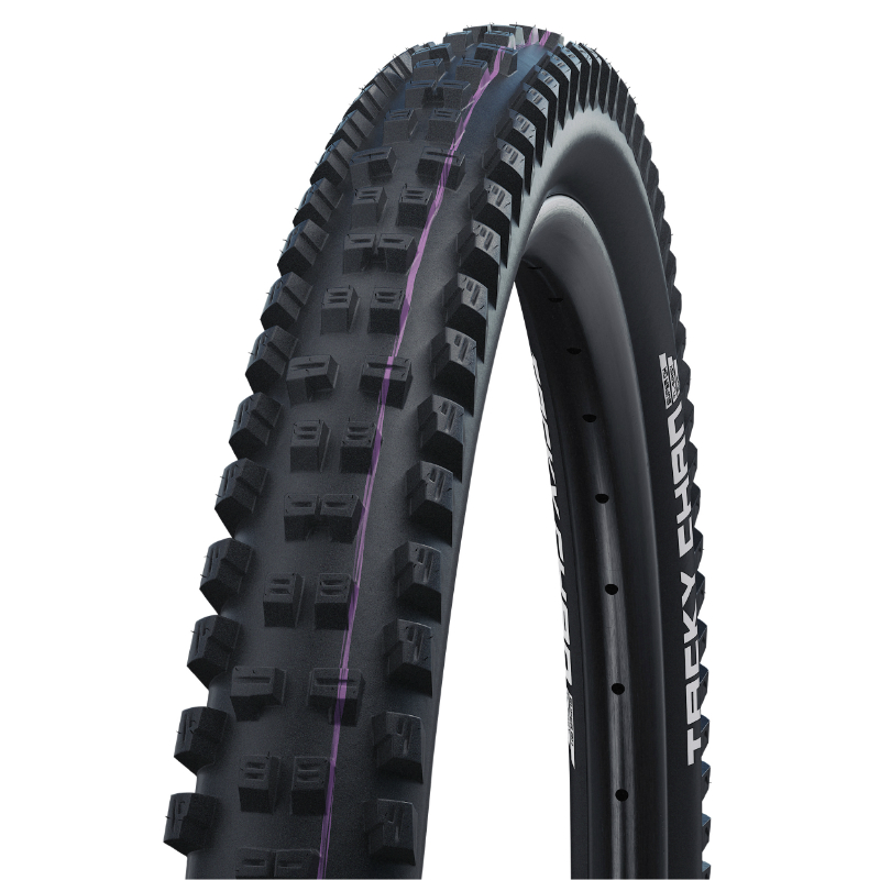 PNEU VTT GRAVITY - VAE 29 X 2.40 SCHWALBE TACKY CHAN ADDIX SUPER GRAVITY ULTRASOFT NOIR TLE TUBELESS READY TS (62-622) COMPATIBLE VAE  - RECOMMANDE ARRIERE