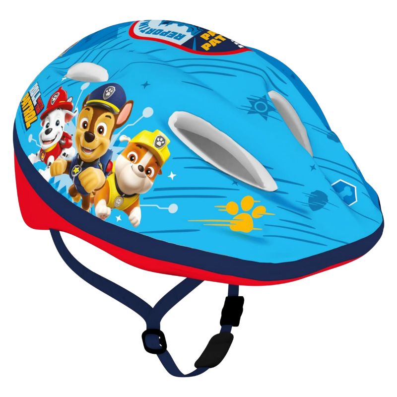 CASQUE VELO ENFANT V2 PAW PATROL BOY AVEC MOLETTE REGLAGE TAILLE 52-56 (PAT PATROUILLE) (VENDU SUR CARTE)