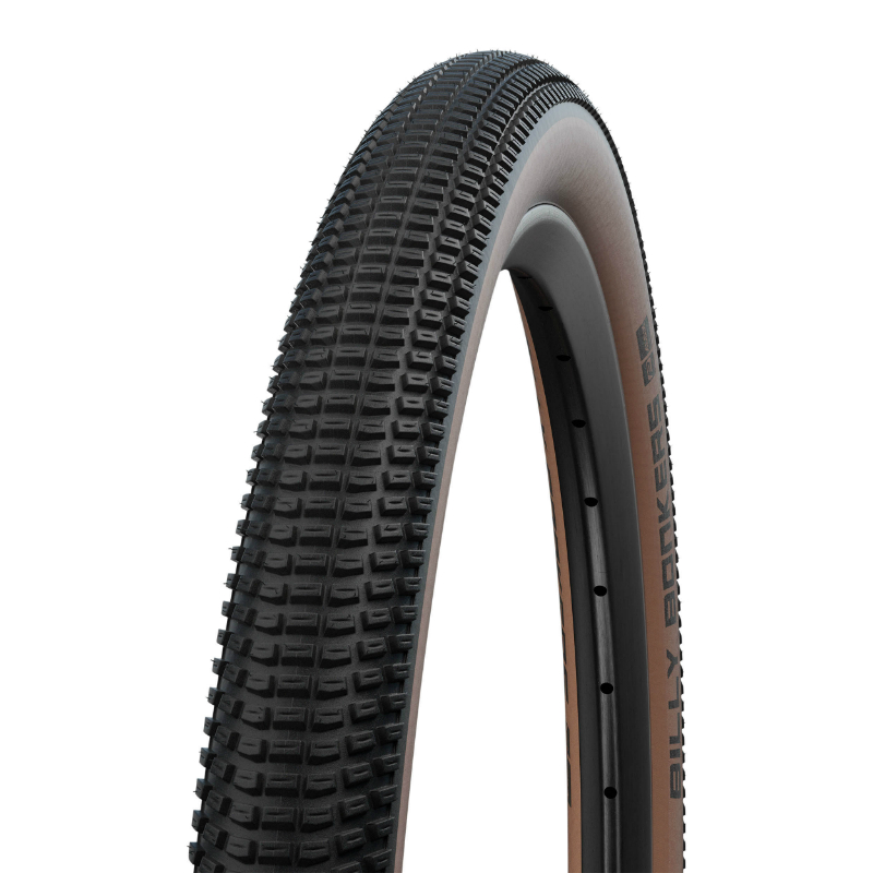 PNEU VTT DIRT 26 X 2.10 SCHWALBE BILLY BONKERS NOIR-FLANC BRONZE TR (54-559) RENFORT K-GUARD