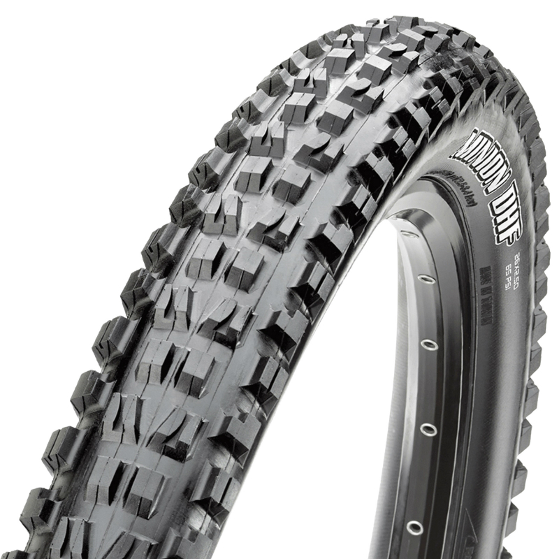 PNEU VTT 27.5 X 2.50 MAXXIS MINION DHF EXO NOIR TUBELESS READY TS (63-584) PLIANT (DUAL COMPOUND)