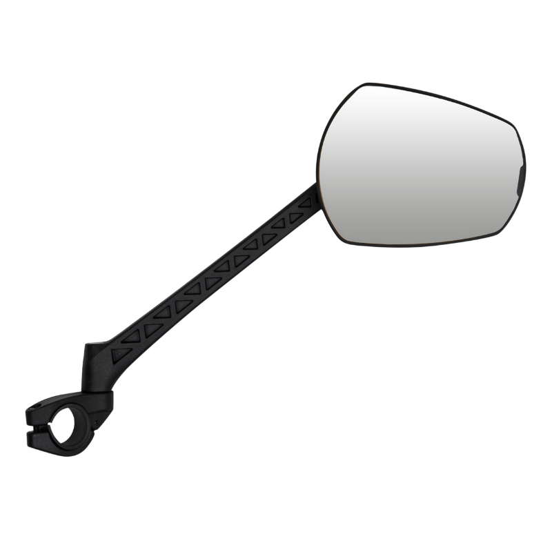 RETROVISEUR VELO DROIT ZEFAL ESPION E80 DROIT RABATTABLE FIXATION SUR CINTRE COLLIER (MIROIR 80 CM2)