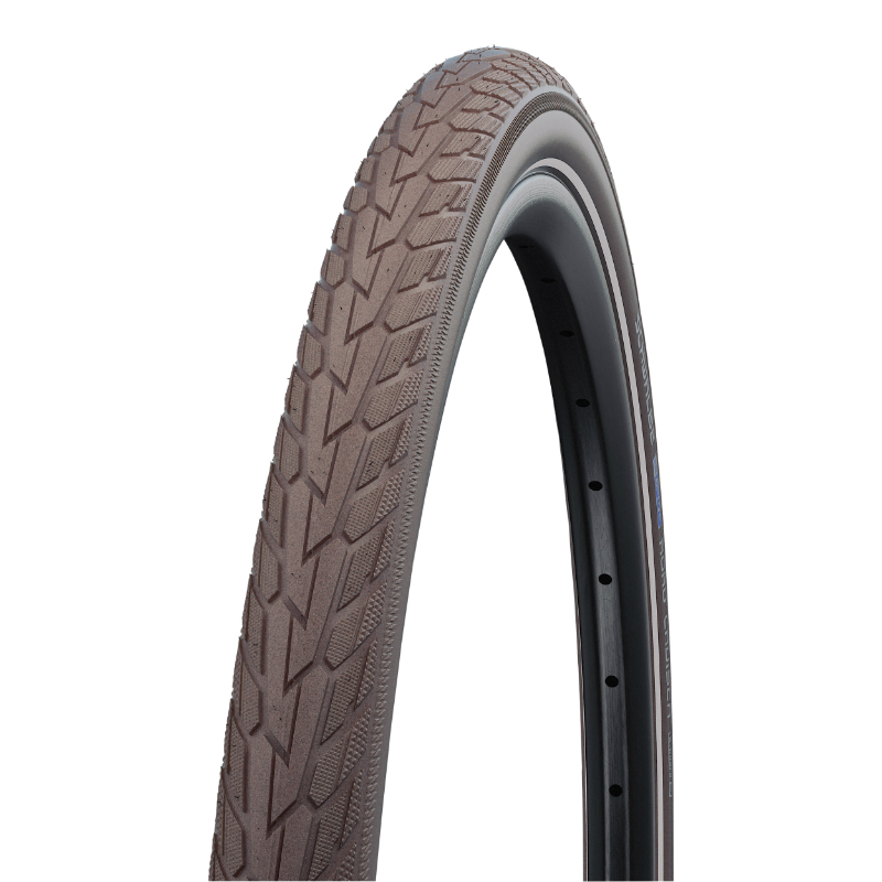 PNEU VTC URBAIN 700 X 40 SCHWALBE ROAD CRUISER HS484 CAFE TR (42-622) FLANC REFLEX