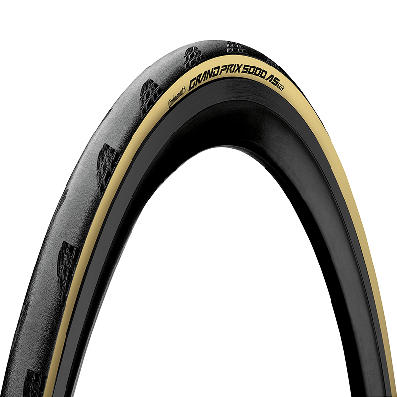 PNEU ROUTE 700 X 35 CONTINENTAL GRAND PRIX 5000 ALL SEASON NOIR FLANC CREME TUBELESS READY TS (35-622)  -GP5000-