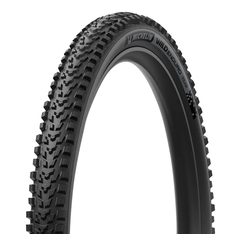 PNEU VTT GRAVITY 29 X 2.40 MICHELIN WILD ENDURO REAR RACING LINE TUBELESS READY TS NOIR STICKERS DARK (61-622)