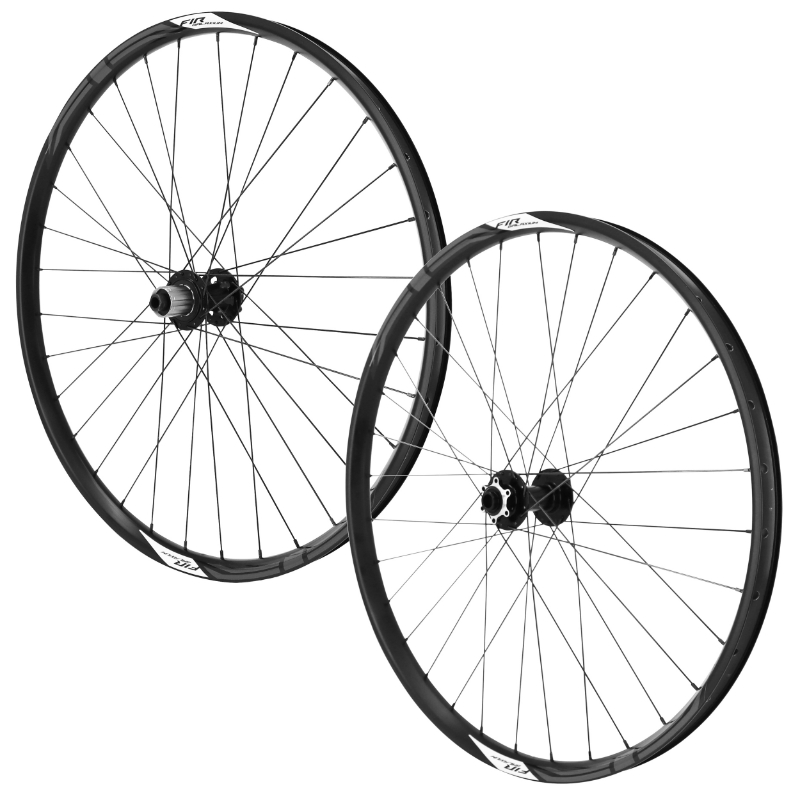 ROUES VTT DISQUE 29\" FIR GALAXIUM E.BIKE DISQUE 6 TROUS NOIR CASSETTE SHIMANO SH 12-11-10-9V AXE TRAVERSANT 15-110 ET 12-148 HAUTEUR-PROFIL 21 MM (PAIRE) - TUBELESS READY VAE