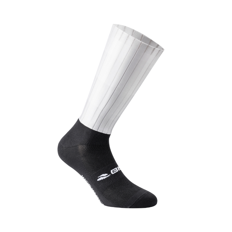 CHAUSSETTES-SOCQUETTES ETE GIST SPEED BLANC 38-42  ANTIBACTERIEN, RESPIRANTE - HAUTEUR 20CM (PAIRE) -5856