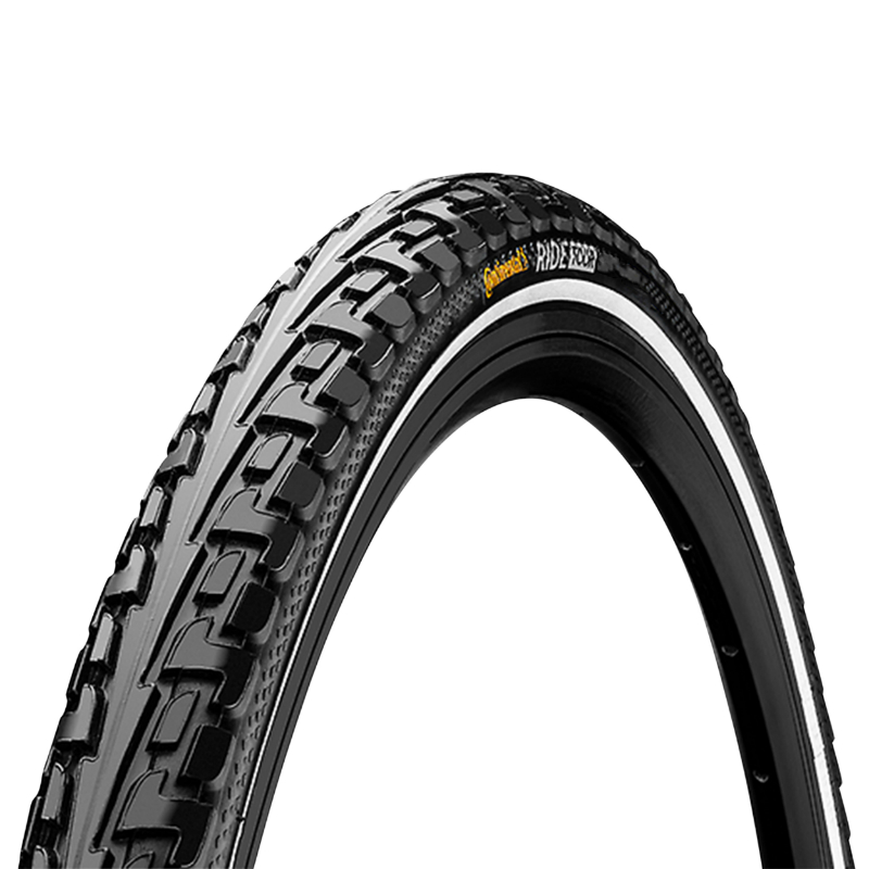 PNEU CITY 27 X 1 1-4 CONTINENTAL RIDE TOUR NOIR TR FLANC REFLEX (32-630)