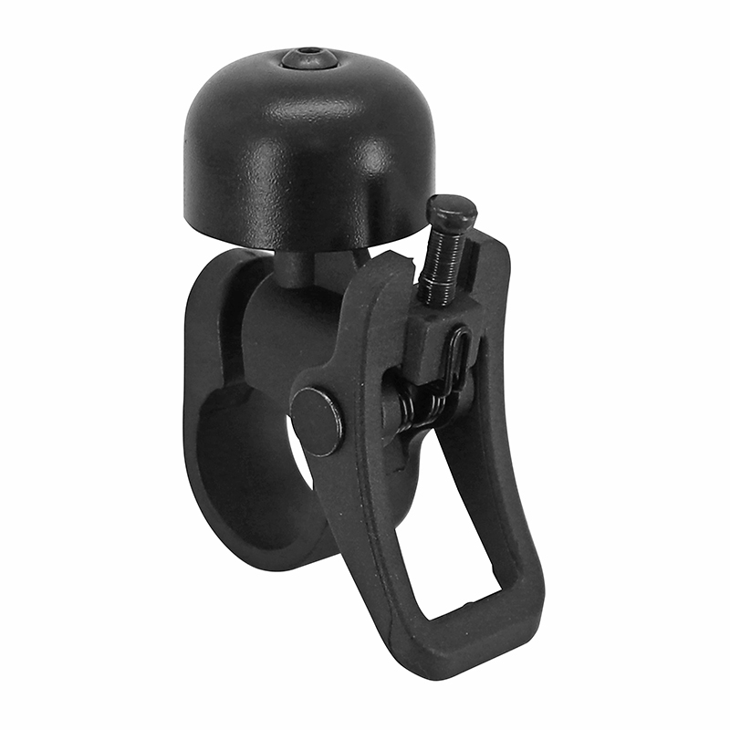 SONNETTE-TIMBRE POUR TROTTINETTE XIAOMI PRO, PRO 2, 1S, ESSENTIAL, MI 3, M365 NOIR  -P2R-