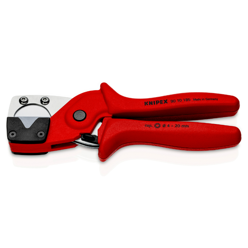 COUPE GAINE ET DURITE PRO KNIPEX 185MM CAPACITE DE COUPE DIAM 4 A 20MM AVEC POIGNEE ERGONOMIQUE (90 10 185)  -MADE IN GERMANY-