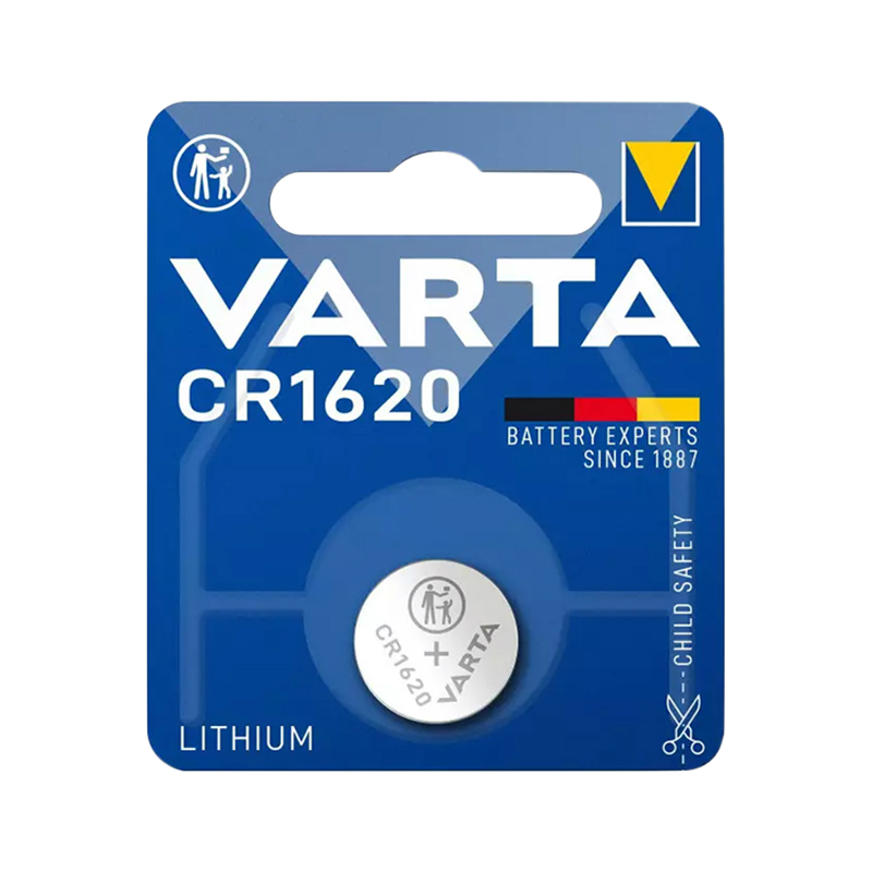 PILE BOUTON CR1620 VARTA LITHIUM 3V (VENDU A L\'UNITE)