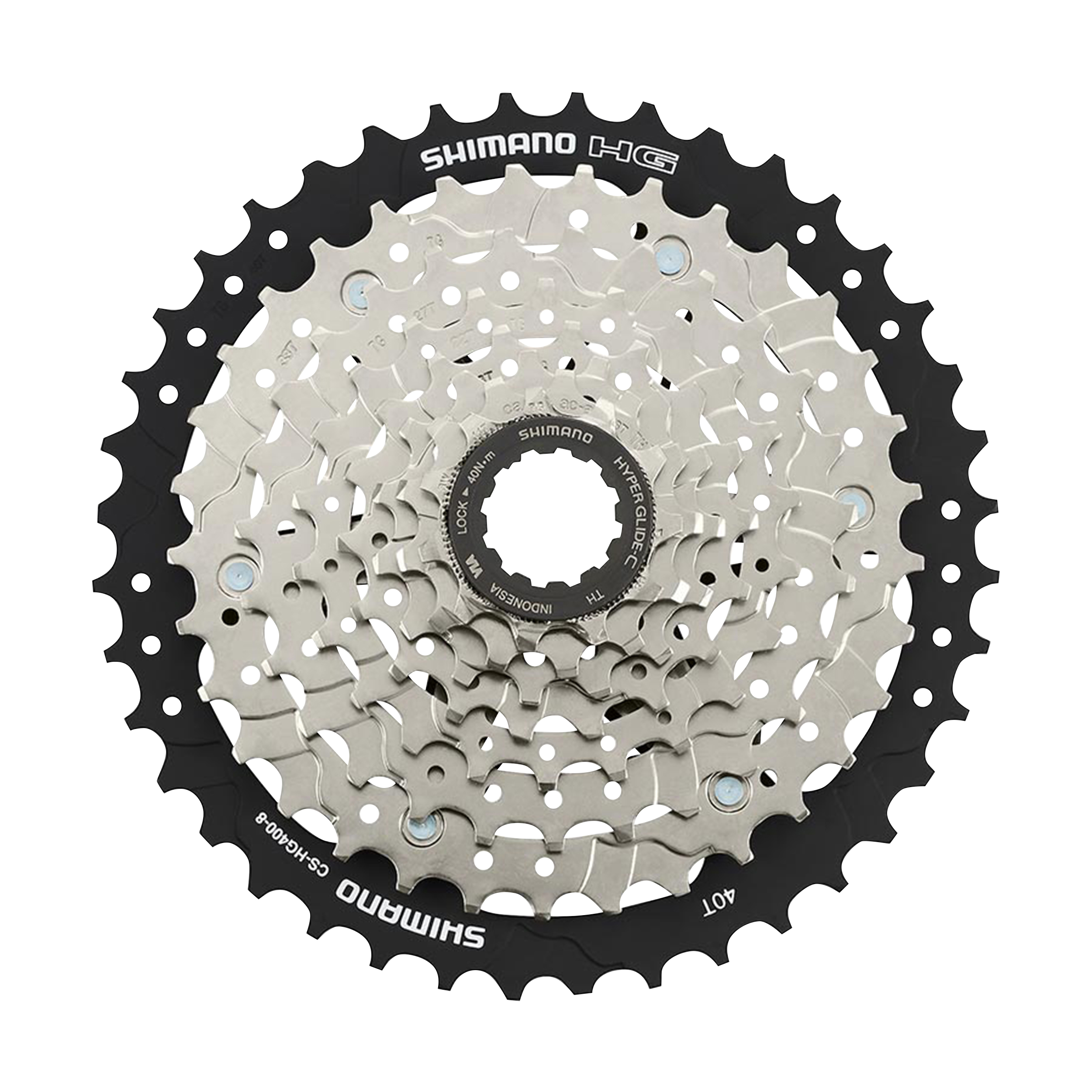 CASSETTE  8V. SHIMANO ACERA HG400  11-45 (11-13-15-18-22-27-35-45)