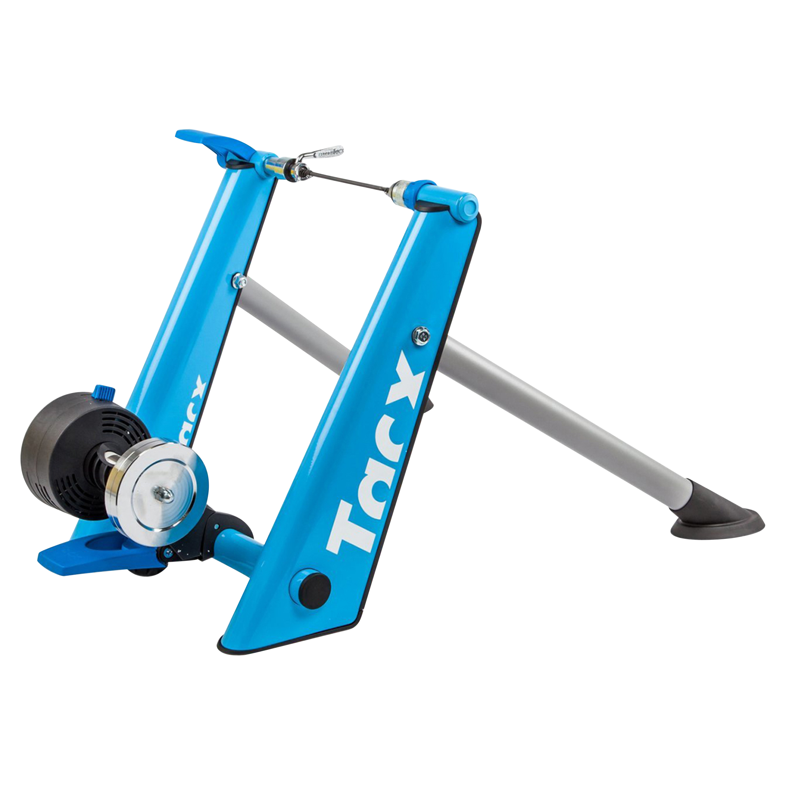 HOME TRAINER TACX BLUE TWIST T2675 POUR ROUE 28"-29" (VENDU A L UNITE) - 7 NIVEAUX DE REGLAGE SUR LE MOTEUR - COMPATIBLE AXE TRAVERSANT AVEC REF 177672