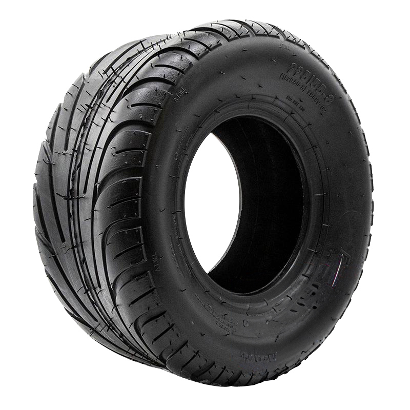 PNEU SCOOT ELECTRIQUE 8''  225-55-8 (18X9.50-8) FEIBEN NOIR  - TUBELESS (VENDU A L'UNITE)