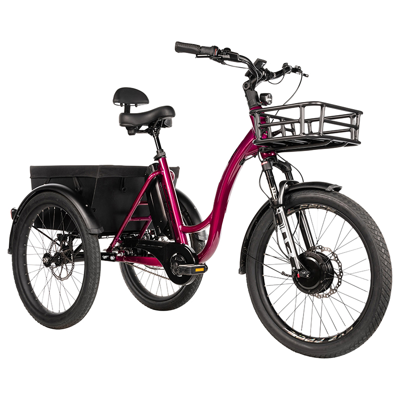 TRICYCLE ELECTRIQUE-VAE CITY LEADER FOX 24" CURTIS 2025 MIXTE BORDEAUX BRILLANT 8V SHIMANO NEXUS MOTEUR ROUE AV BAFANG 36V 45NM BATTERIE 16,7AH (LARGEUR HORS TOUT 75CM) TRICYCLE ELECTRIQUE-VAE CITY LEADER FOX 24" CURTIS 2025 MIXTE BORDEAUX BRILLANT 8V SHIMANO NEXUS MOTEUR ROUE AV BAFANG 36V 45NM BATTERIE 16,7AH (LARGEUR HORS TOUT 75CM)