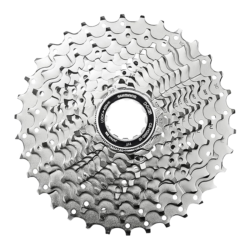 CASSETTE 10V. SHIMANO DEORE - TIAGRA 4700 HG500 11-34 (11-13-15-17-19-21-23-26-30-34) (MONTAGE ATELIER)