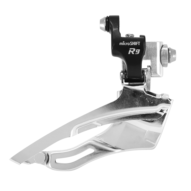 DERAILLEUR ROUTE AVANT MICROHSIFT 9V. TRIPLE A BRASER TIRAGE BAS (COMPATIBLE SHIMANO)