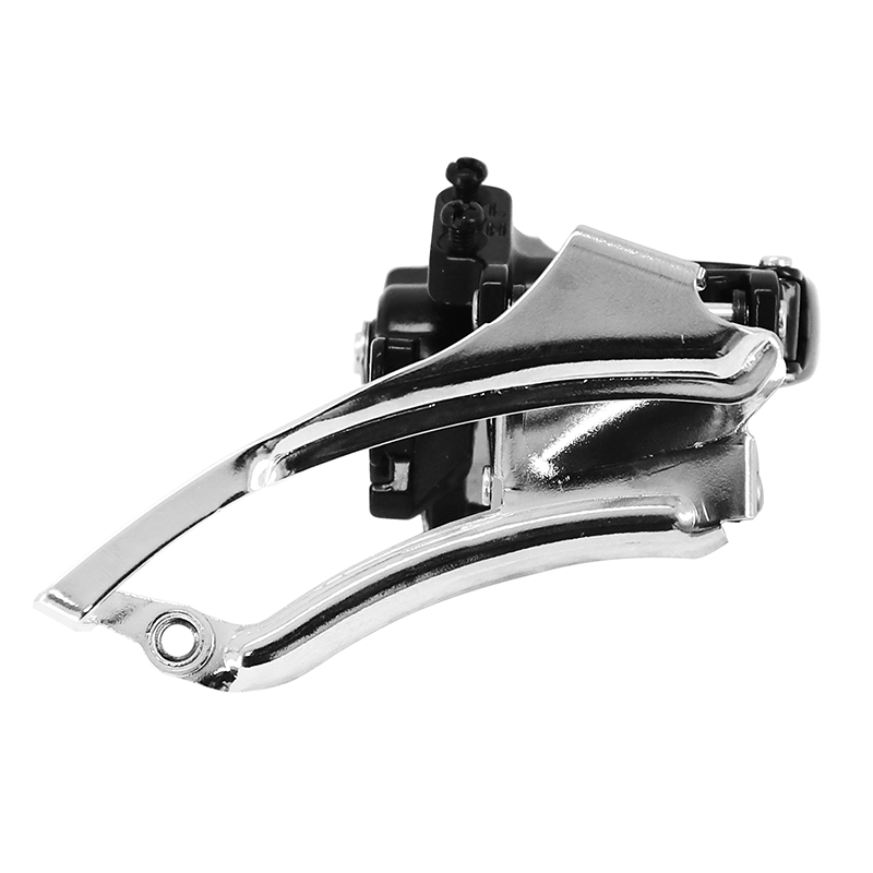 DERAILLEUR VTT AVANT MICROHSIFT 7-8V.  A COLLIER 34.9 POUR TRIPLE PLATEAU 42X34X24 TIRAGE HAUT-BAS (AVEC COLLIER ADAPTATEUR 31.8) (COMPATIBLE SHIMANO)