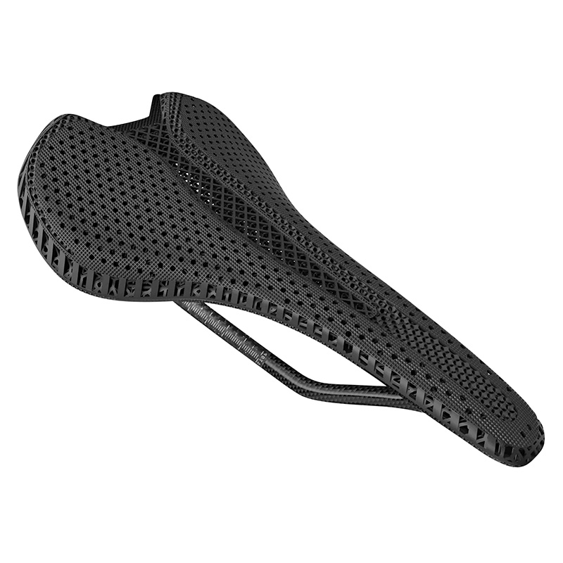 SELLE 3D CARBONE T802 NOIR 245X155 RAIL CARBONE BRILLANT POIDS 220G  -NEWTON-