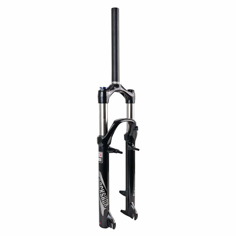 FOURCHE VTT 26 " ROCKSHOX 30 SILVER TK NOIR COMPATIBLE FREIN A DISQUE ET V-BRAKE PIVOT LISSE 1"1-8-28,6 EXTERIEUR REGLABLE-BLOCABLE AU GUIDON DEB. 100MM - ROUE BLOCAGE RAPIDE (OFFRE SPECIALE)