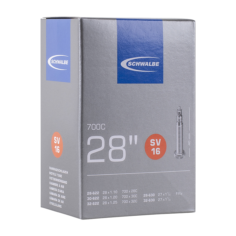 CHAMBRE A AIR VELO 700 X 28-32 SCHWALBE VALVE PRESTA 40MM (SV16)