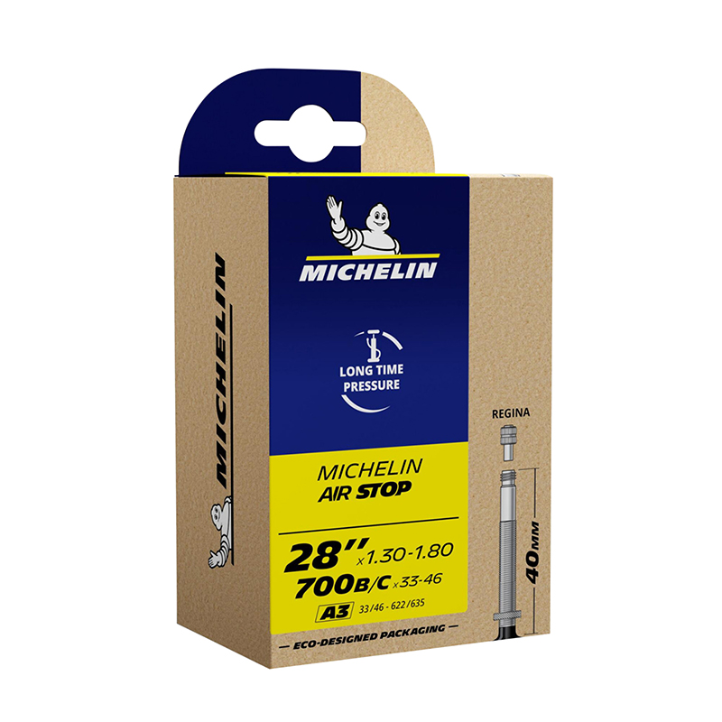 CHAMBRE A AIR VELO 700 X 33-46 MICHELIN A3 VALVE PRESTA 40MM