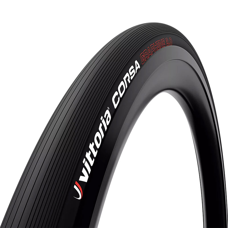 PNEU ROUTE 700 X 28 VITTORIA CORSA NOIR GRAPHENE 2.0 TS (28-622) (OFFRE SPECIALE MODELE 2023)