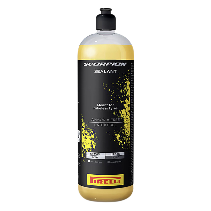 LIQUIDE DE MONTAGE PNEU TUBELESS PIRELLI SCORPION SEALANT (1 L) POUR GRAVEL - VTT