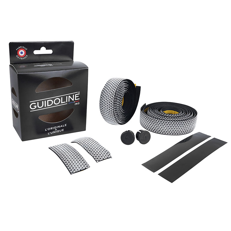 RUBAN DE GUIDON - CINTRE VELOX ULTRA SILICONE 3D 3,5MM BLANC - GUIDOLINE