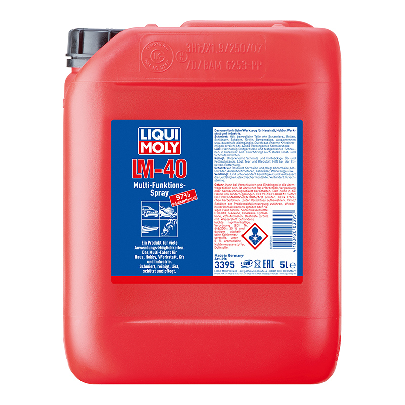 LUBRIFIANT LIQUI MOLY LM 40 MULTIFONCTION (BIDON  5 L)